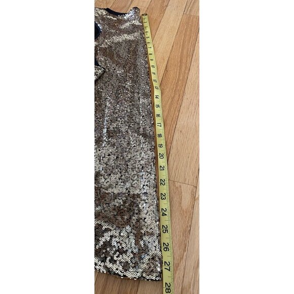 Guanyy Sequin Gold Tank XL Disco Rave - Picture 8 of 8